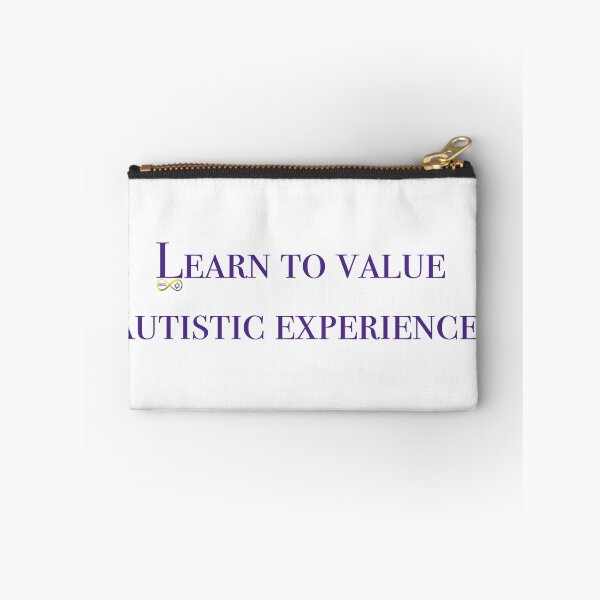 Item preview, Learn to value autistic experiences designed and sold by Autistic Rebbetzen.