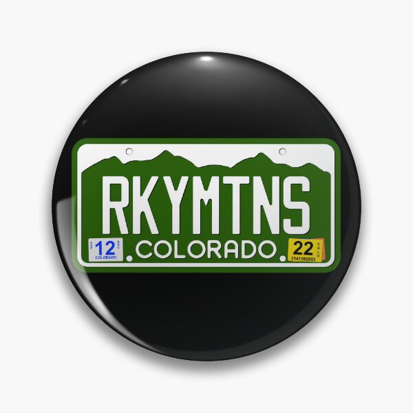 Item preview, Colorado License Plate - RKYMTNS designed and sold by RonTo.