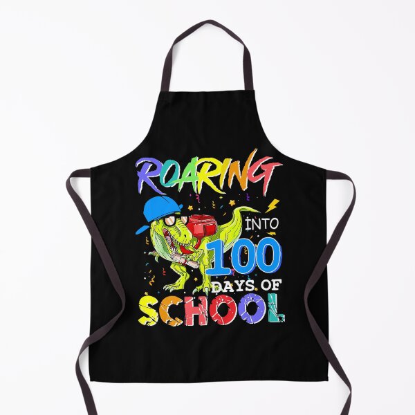 Item preview, Roaring Into 100 Days Of School Dinosaur Rex Boys designed and sold by SamArtistbyAUS.