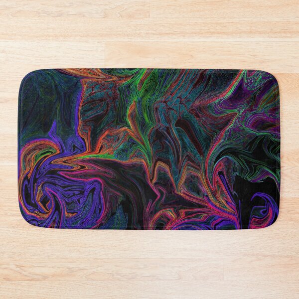Item preview, Liquid Graffiti Glowing Blue designed and sold by blakcirclegirl.