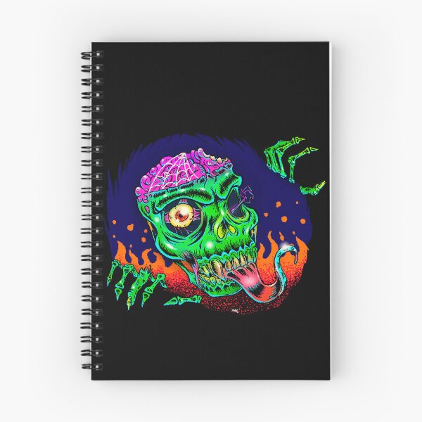 Item preview, halloween zombie skull designed and sold by pollosparatodos.