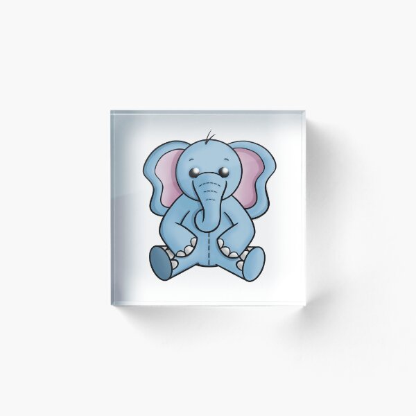 Item preview, Stuffed Elephant designed and sold by honeybeepaper.
