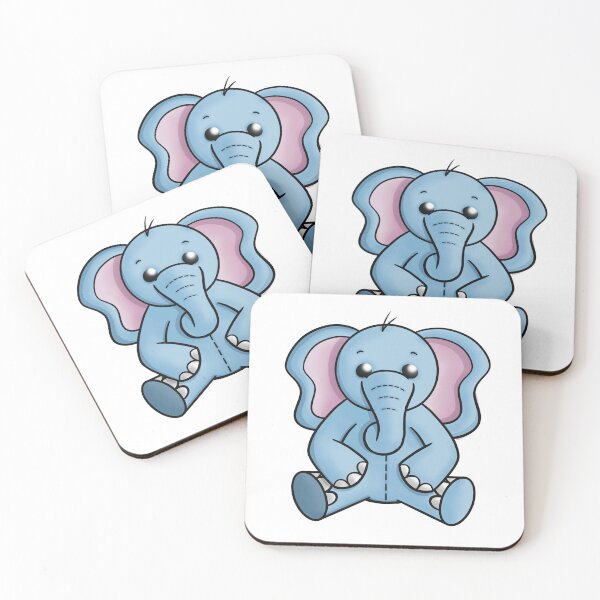 Item preview, Stuffed Elephant designed and sold by honeybeepaper.