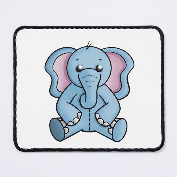 Item preview, Stuffed Elephant designed and sold by honeybeepaper.