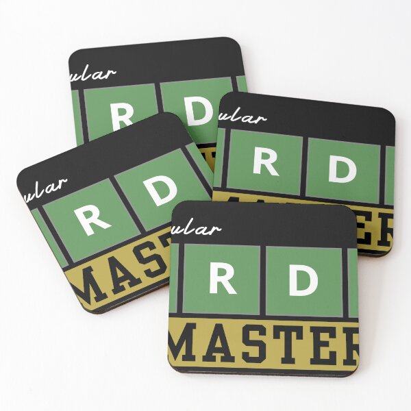Item preview, Regular Wordle Master - Wordler designed and sold by Tatzki-Design.