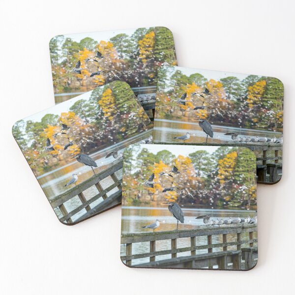Item preview, Great Blue Heron, King of the Pier designed and sold by ShorelineImages.