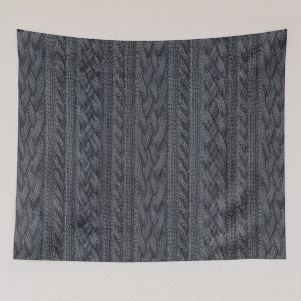 Item preview, Charcoal Cable Knit designed and sold by ZHField.