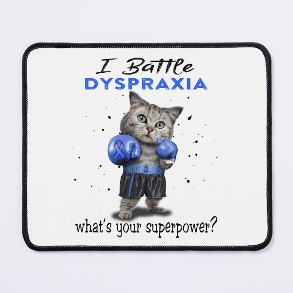 Item preview, Dyspraxia Warrior - I Battle Dyspraxia What Is Your Superpower? designed and sold by Jennpak.