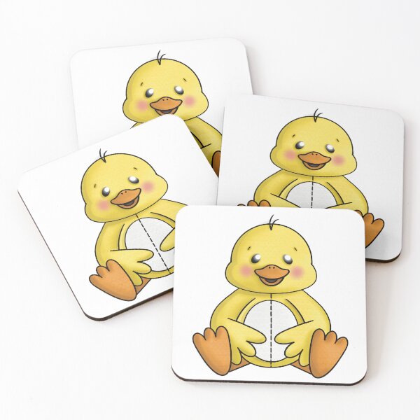 Item preview, Stuffed Ducky designed and sold by honeybeepaper.
