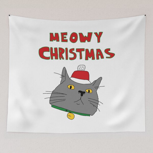 Item preview, Meowy Christmas designed and sold by HFGjewels.