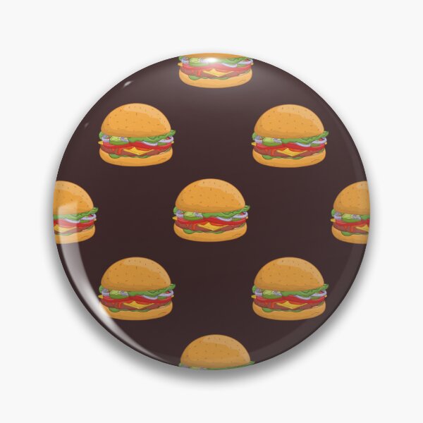 Item preview, Hamburger Lover Tiled Pattern designed and sold by silviaol.