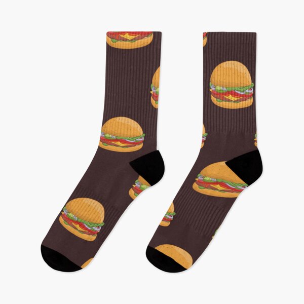 Item preview, Hamburger Lover Tiled Pattern designed and sold by silviaol.