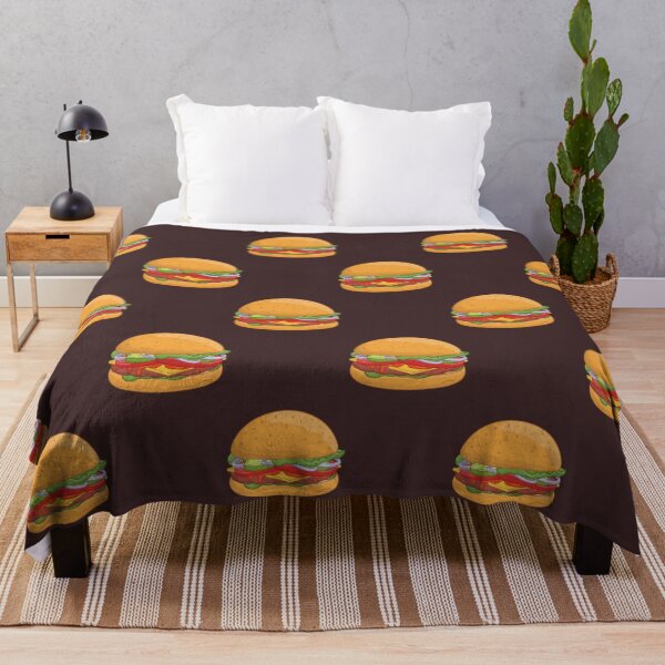 Item preview, Hamburger Lover Tiled Pattern designed and sold by silviaol.