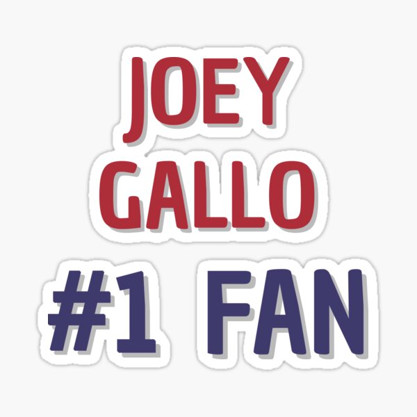 Joey Gallo Sticker for Sale by megangray01