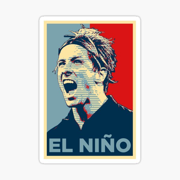 El Niño Torres (Obama Effect) Pegatina