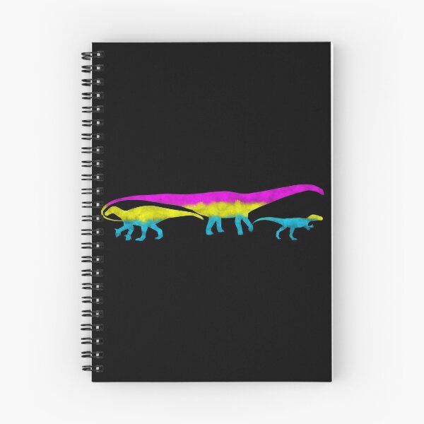 Item preview, Pansexual Pride Dinosaurs designed and sold by Mina-Richards.