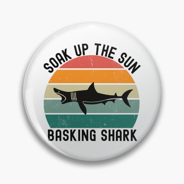 Item preview, basking shark soaking up the sun.  designed and sold by ninjapineapple.