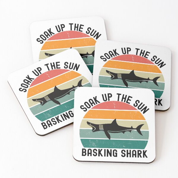 Item preview, basking shark soaking up the sun.  designed and sold by ninjapineapple.