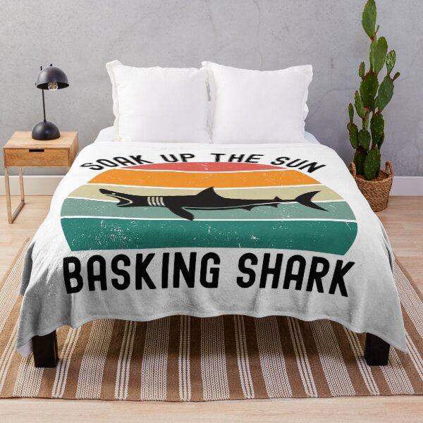 Item preview, basking shark soaking up the sun.  designed and sold by ninjapineapple.