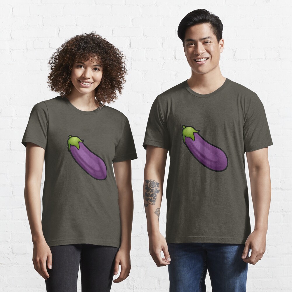 "Eggplant Emoji" Tshirt for Sale by OneDollarBilly Redbubble