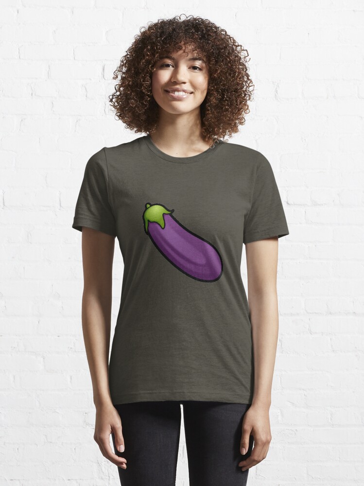 "Eggplant Emoji" Tshirt for Sale by OneDollarBilly Redbubble