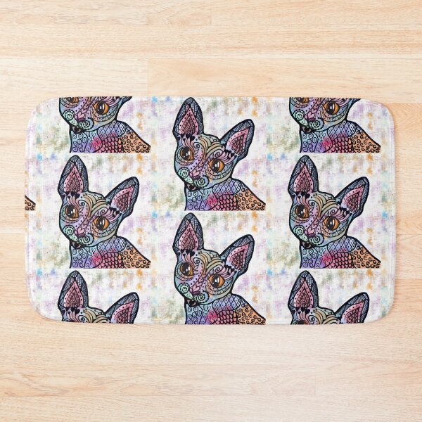 Item preview, Cornish Rex Doodle Art designed and sold by Birgit Dugan.