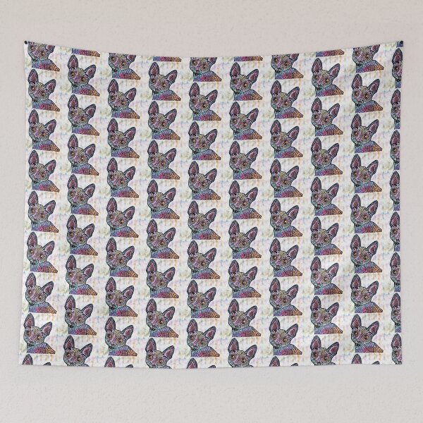 Item preview, Cornish Rex Doodle Art designed and sold by Birgit Dugan.