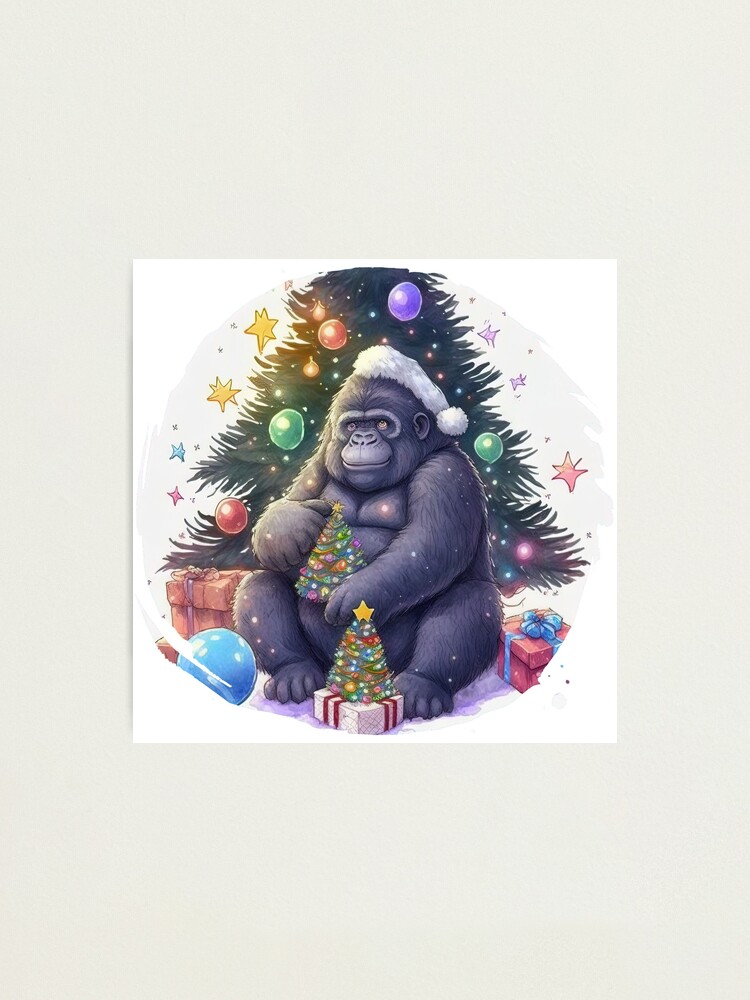 Gorilla T-Shirt, Gorilla Tshirt Christmas Gift Gorilla T-Shirt, Gorilla Tshirt Christmas Gift