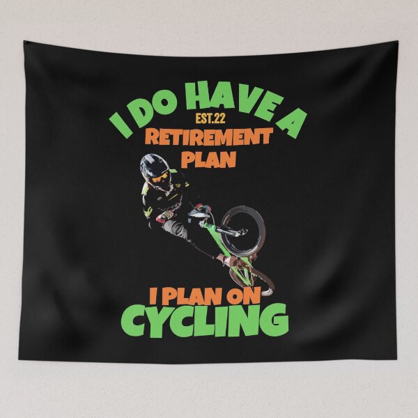 Item preview, I DO HAVE RETIREMENT PLAN I PLAN ON CYCLING designed and sold by GAADesignz.