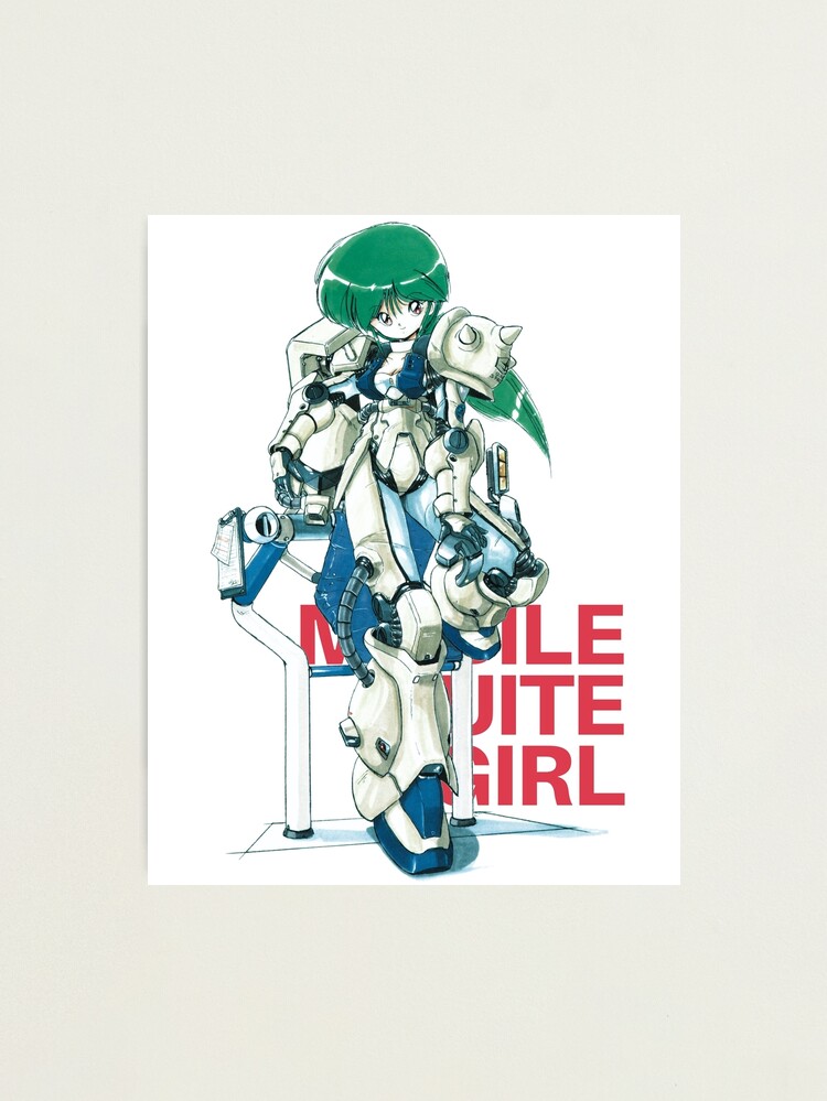 Anime Girl 026 Mobile Suite Girl MS-06F2 ZAKU SPACY  Photographic Print