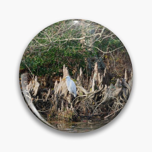 Item preview, Great Egret's Knobby Knee Refuge designed and sold by ShorelineImages.