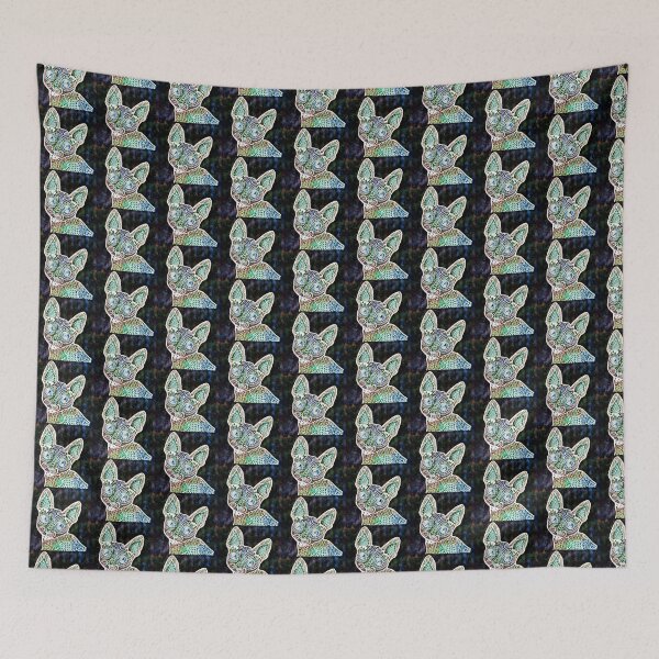Item preview, Cornish Rex Doodle Art designed and sold by Birgit Dugan.