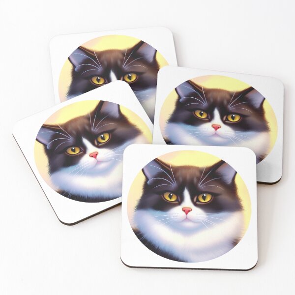 Item preview, Funny Cat Christmas designed and sold by ArtificialCraft.