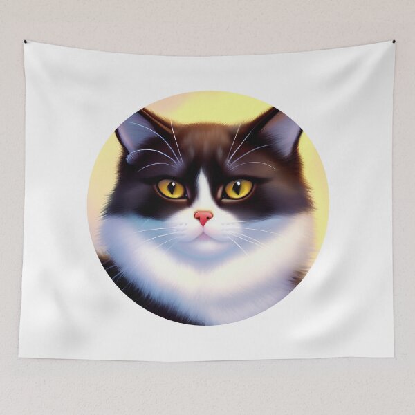 Item preview, Funny Cat Christmas designed and sold by ArtificialCraft.