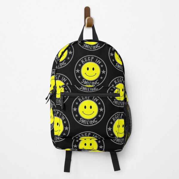Item preview, Smiling face - yellow meme sticker designed and sold by bluehatgraphics.