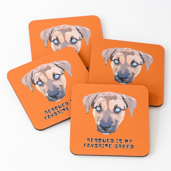 Item preview, Rescued is my favorite breed - Orange designed and sold by Mepatch.