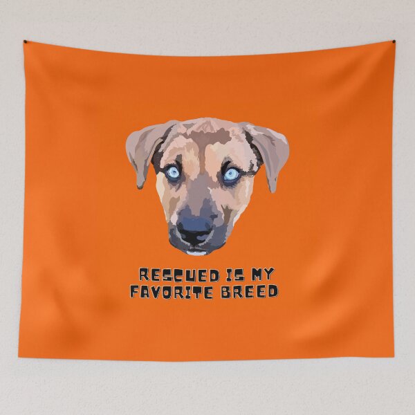 Item preview, Rescued is my favorite breed - Orange designed and sold by Mepatch.