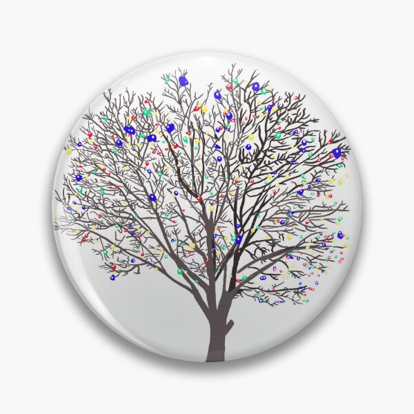 Item preview, Holiday Lights in a Winter Tree designed and sold by Garrart1.