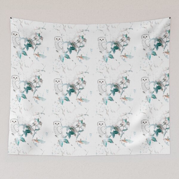 Item preview, Snow owl  designed and sold by Tonyasartprints.