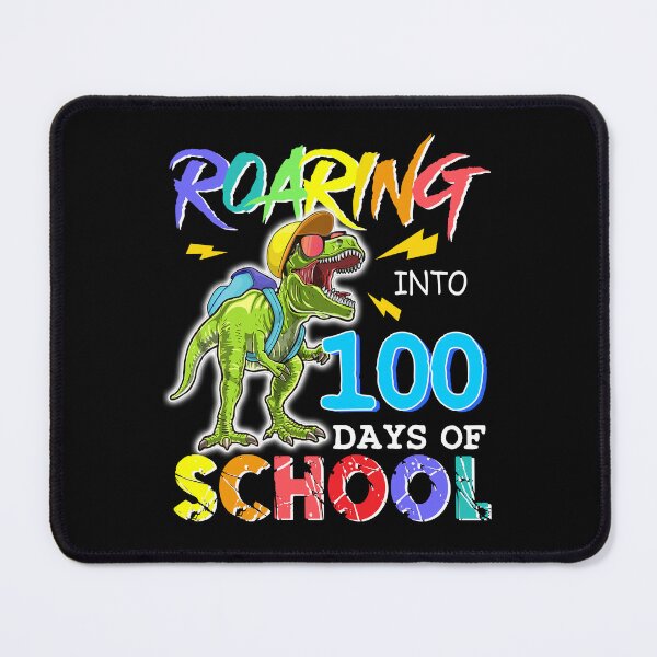 Item preview, Roaring Into 100 Days Of School Dinosaur Rex Boys designed and sold by SamArtistbyAUS.
