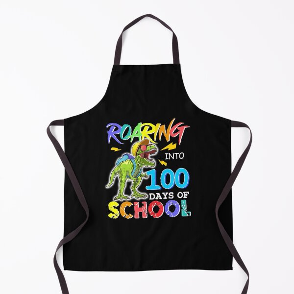 Item preview, Roaring Into 100 Days Of School Dinosaur Rex Boys designed and sold by SamArtistbyAUS.