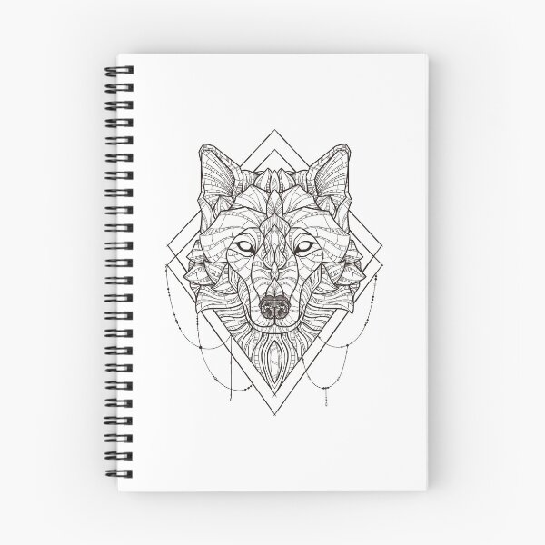 Item preview, Geometric Wolf designed and sold by psydrian.
