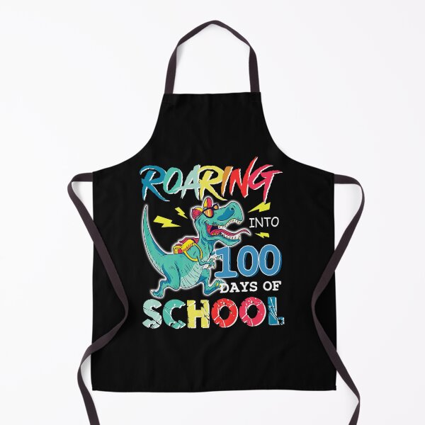 Item preview, Roaring Into 100 Days Of School Dinosaur Rex Boys designed and sold by SamArtistbyAUS.