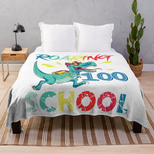 Item preview, Roaring Into 100 Days Of School Dinosaur Rex Boys designed and sold by SamArtistbyAUS.