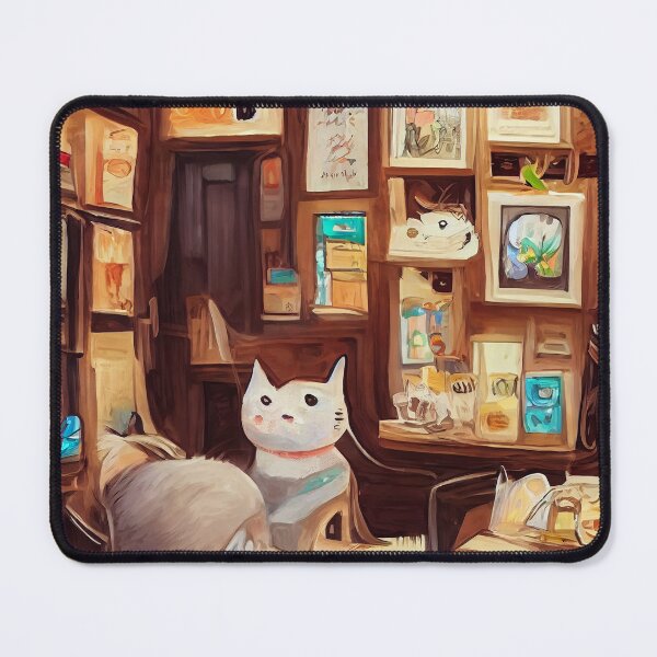 Item preview, Cozy Cat Cafe designed and sold by rudekitten.