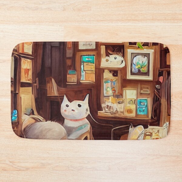 Item preview, Cozy Cat Cafe designed and sold by rudekitten.