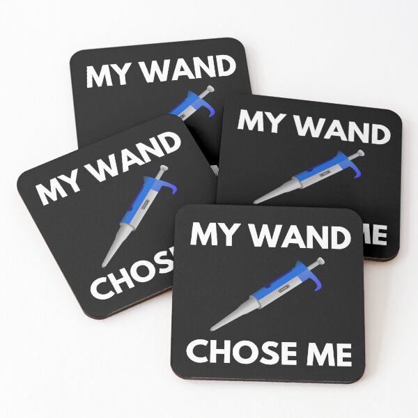 Item preview, My Wand Chose Me - Funny Lab Tech, Microbiology, Molecular Biology, Neuroscience, Chemistry Humor, Science Humor designed and sold by jadedscientist.
