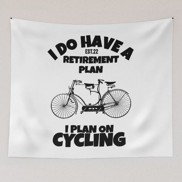 Item preview, I DO HAVE RETIREMENT PLAN I PLAN ON CYCLING designed and sold by GAADesignz.