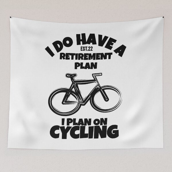 Item preview, I DO HAVE RETIREMENT PLAN I PLAN ON CYCLING designed and sold by GAADesignz.