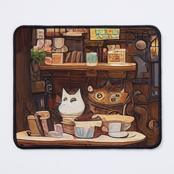 Item preview, Cozy Cat Cafe designed and sold by rudekitten.